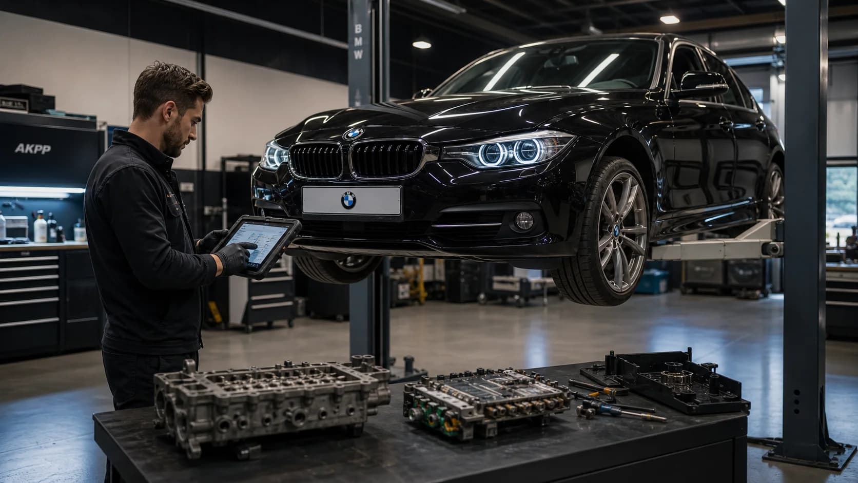 Ремонт АКПП BMW: почему проблема в мехатронике, а не в коробке