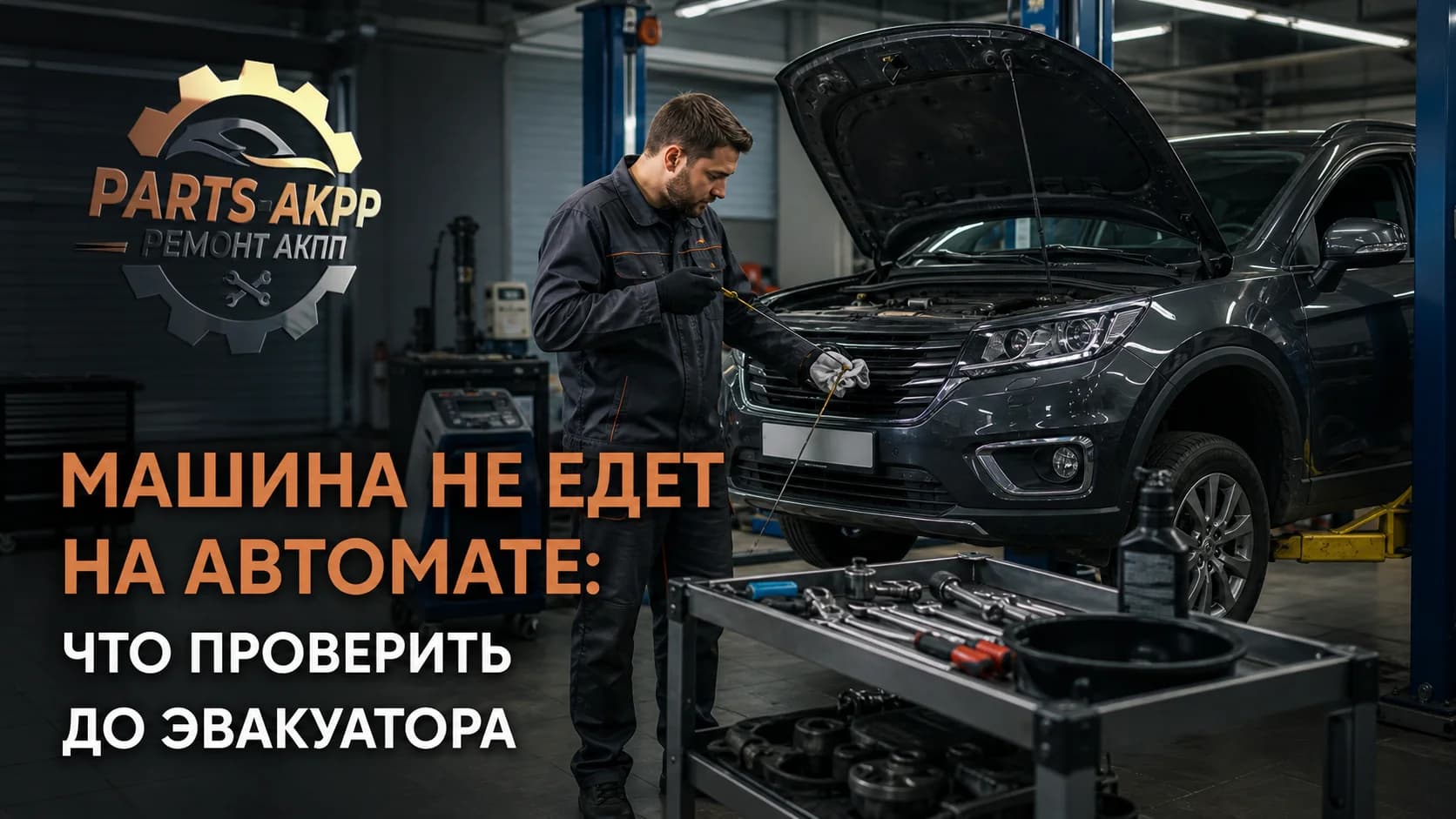 Машина не едет на автомате: что проверить до эвакуатора